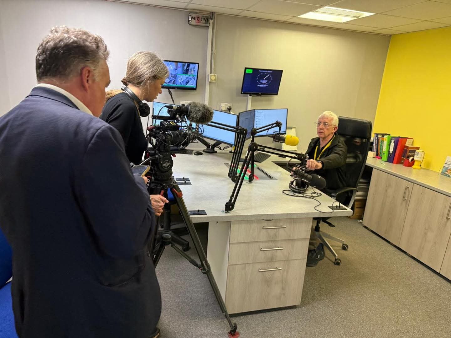 Inside Torbay Hospital Radio and the volunteers behind the mic