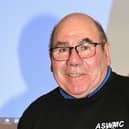 Roy Sims - Torbay MC Chairman with the RAC MSA Silver Salver - ASWMC Club Championship