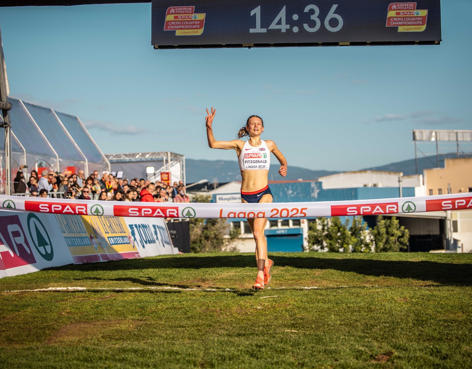 Exeter runner makes European cross-country history with third gold medal