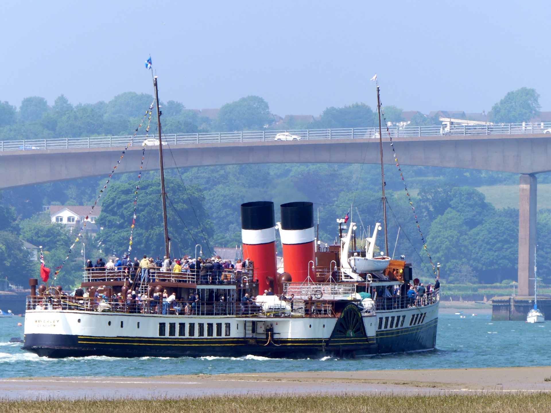 Appeal launched to raise new masts for paddle steamer Waverly