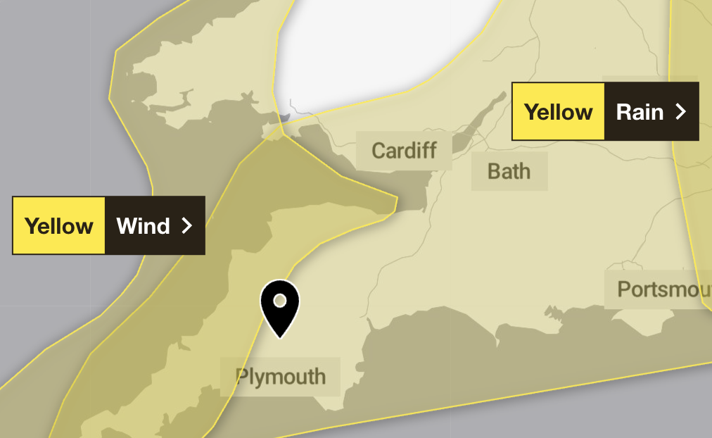 ALERT: Stormy weather set to hit Dartmoor with yellow warnings in place