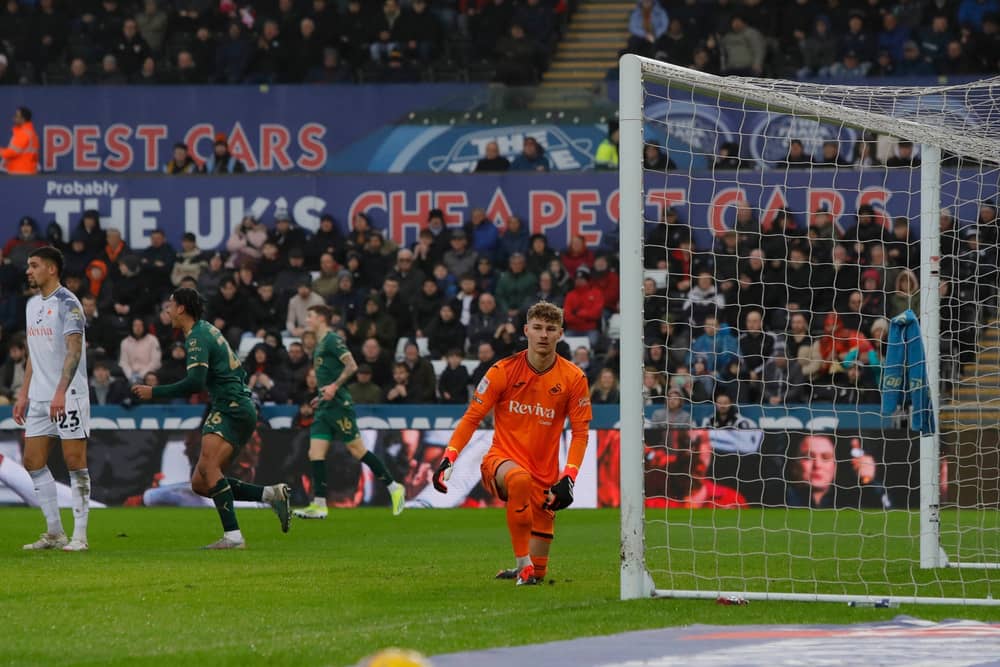 Argyle winner at Swansea, Pic from PPAUK