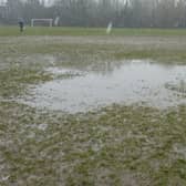 Waterlogged Pitch