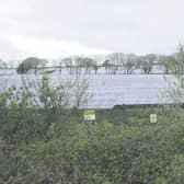 A solar farm at Pyworthy © Devon CPRE