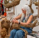 Craft Festival Bovey Tracey Willow Weaving