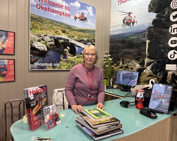 Okehampton Air Ambulance volunteer Jane