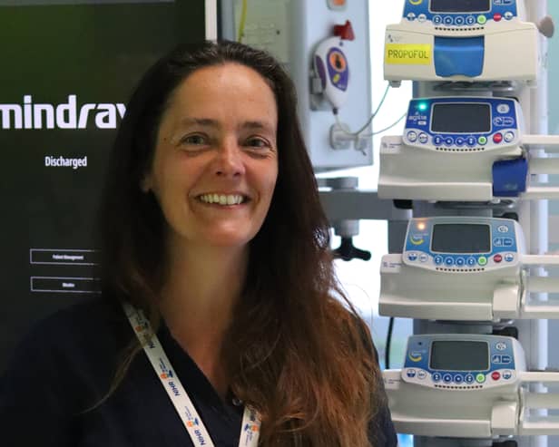 Dr Jessie Welbourne, who has worked at University Hospitals Plymouth NHS Trust for the last 13 years