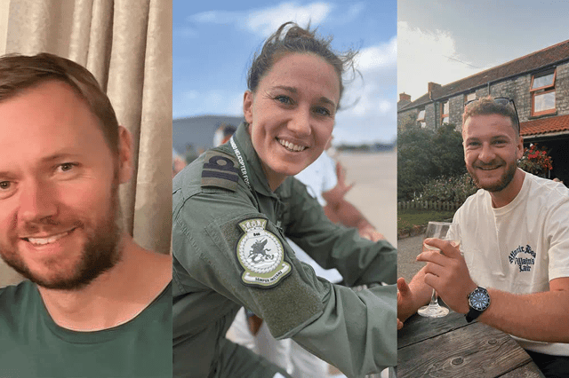 Lieutenant Commander Chris Gayson, Lieutenant Lily-Mae Fisher and Petty Officer Owen Green have been confirmed as the three people who tragically died following a helicopter training exercise during the early hours of Wednesday in Sourton