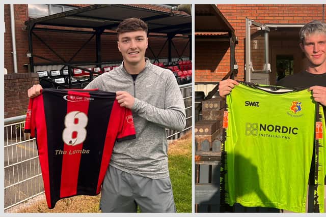 New signings Ryan Smith and Dan Holman