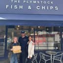Rebecca's visit to Plymstock Fish and Chips to mark National Fish and Chips Day