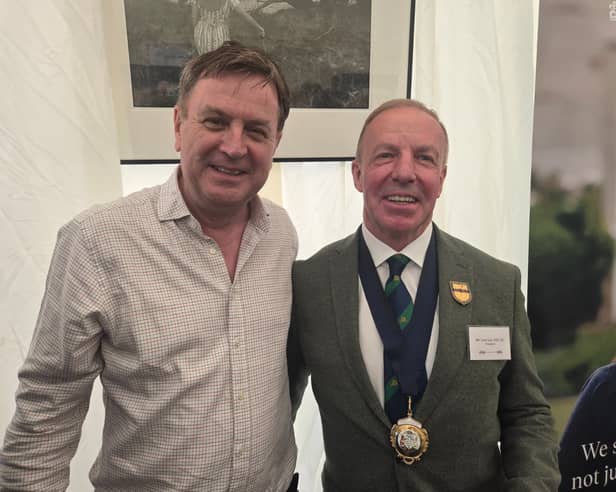 Mel and John Lee OBE President The Devon County Show