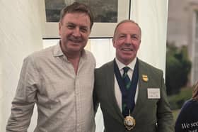 Mel and John Lee OBE President The Devon County Show