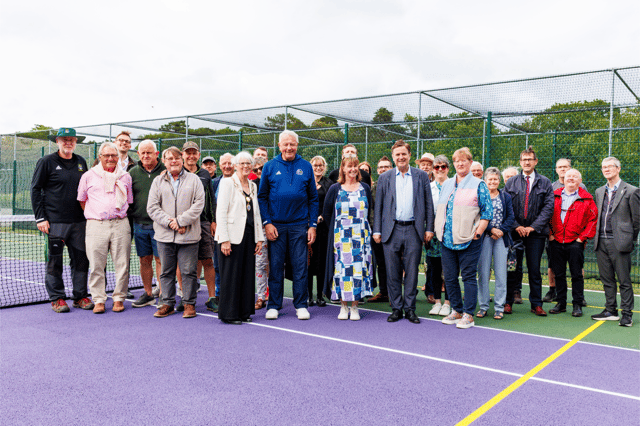 New sports facilities at Bovey Tracey's Recreation Ground have been unveiled