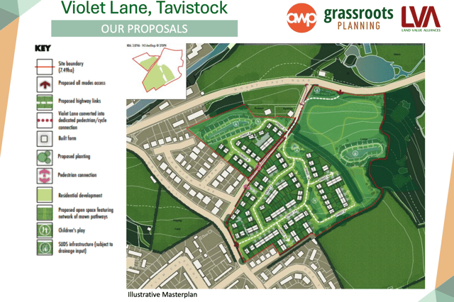 Violet Lane Illustrative Masterplan