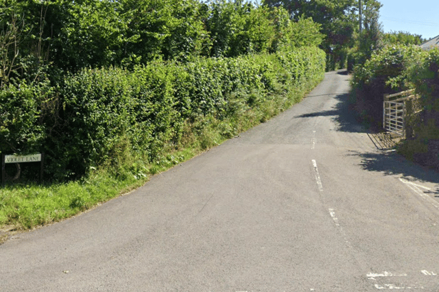 Violet Lane, Tavistock (Pictured in June 2022)