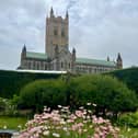 Buckfast Abbey, pictured in July 2025