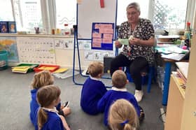 The Clinton Church of England Primary School teaching phonics