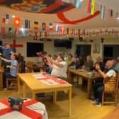 Joy for Tavistock football fans as England secure victory