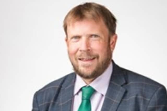 Councillor Dan Thomas, the Liberal Democrat member on Devon County Council for South Brent & Yealmpton and cabinet member for highways