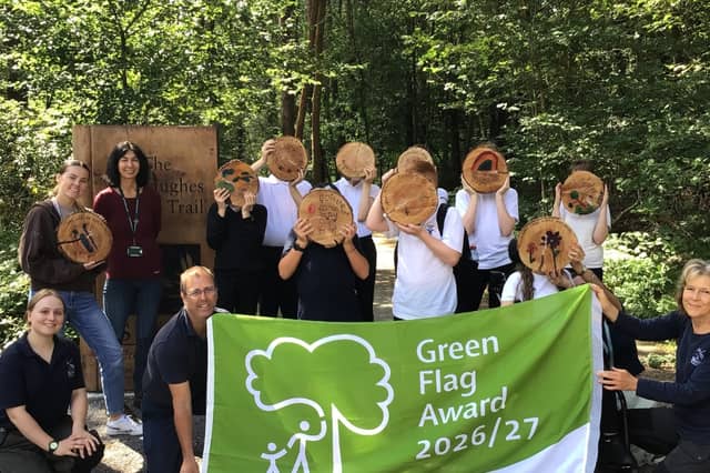 Students from Southbrook School in Exeter are assisting the Rangers with accessibility initiatives and have created a Summer Art and Nature Trail at Stover