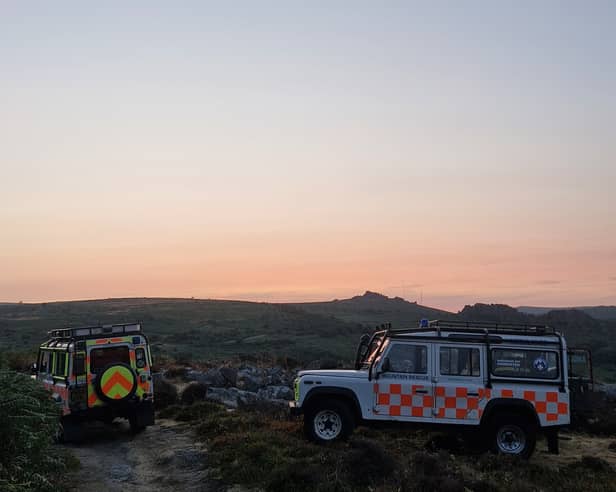 Dartmoor Search and Rescue Team - Ashburton was called to Holwell Quarry at Haytor