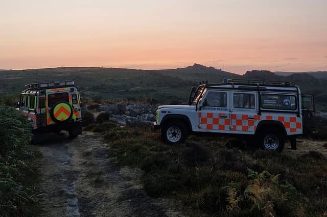 Dartmoor Search and Rescue Team - Ashburton was called to Holwell Quarry at Haytor