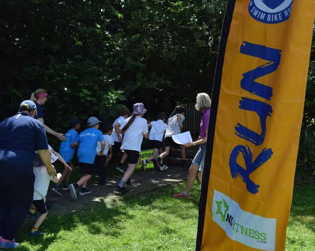 West Devon pupils mark ‘Mini Triathlon’ milestone
