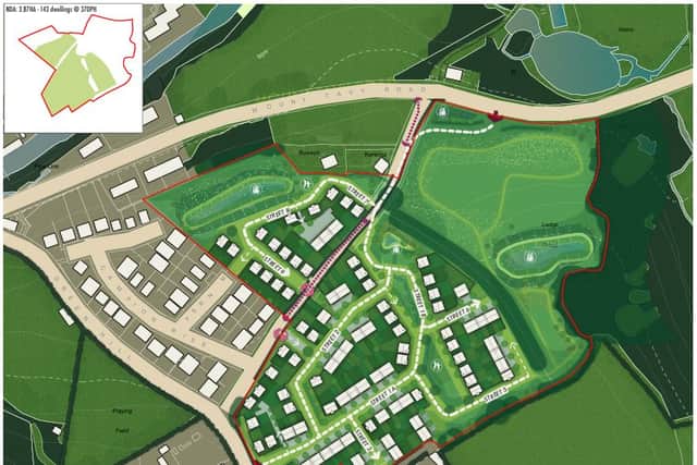 The masterplan for Violet Lane