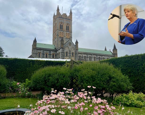 Buckfast Abbey asks for privacy over Ann Widdecombe funeral plans
