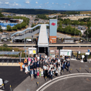 Celebrations as Okehampton Interchange station opened this morning