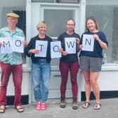 (L-R) Original co-founder Nicky Scott, UpTown manager Kate Webber, Proper Job staff member
Andrea Pound and CEO Alison Sallis