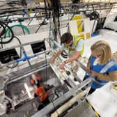 Rebecca Smith visited Princess Yachts in Plymouth