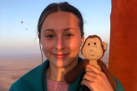 Debbie and Michael Hollinson are taking on a 100km desert trek in memory of daughter Darcy (pictured)