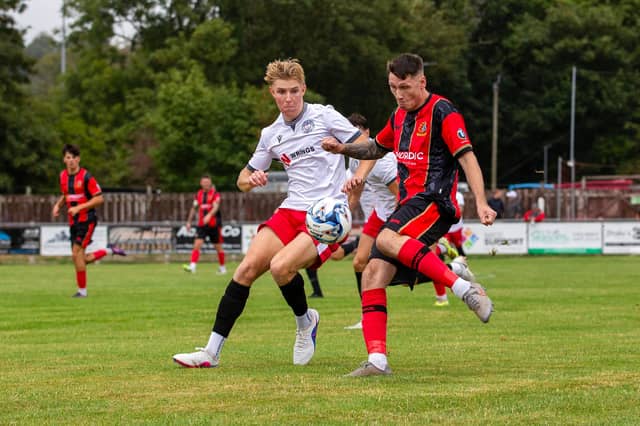 Tavistock AFC took an early lead against Portishead Town at Langsford Park