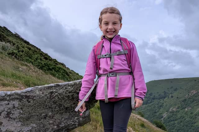 Tavistock eight-year-old Olivia Ball