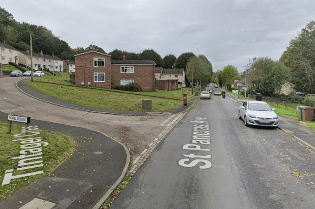 A teenage pedestrian was injured at the junction of St Pancras Avenue and Tintagel Crescent
