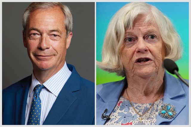Ann Widdecombe remembered in heartfelt tribute by Nigel Farage