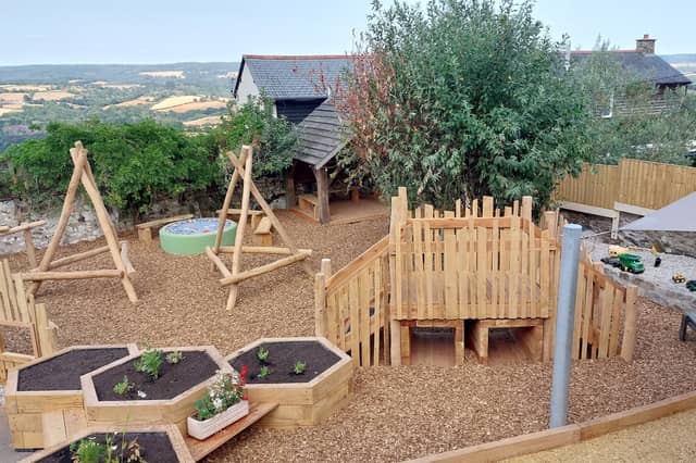 Hennock Primary School will officially open its transformed playground and garden this week