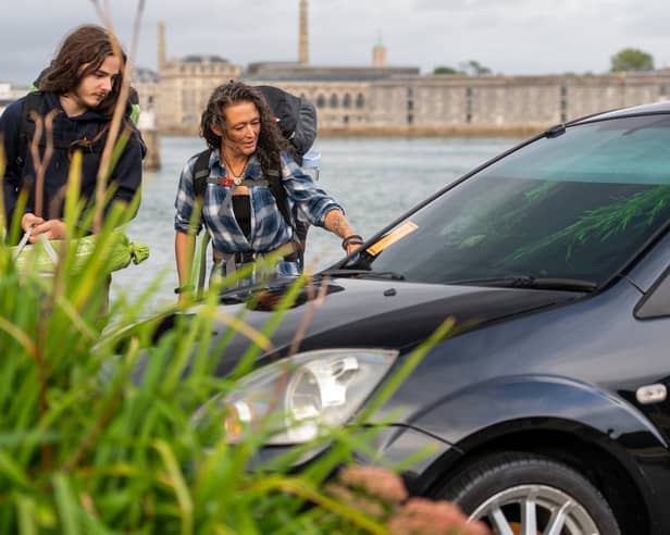 Four cars are being transformed into tidal instruments for a Plymouth art project
