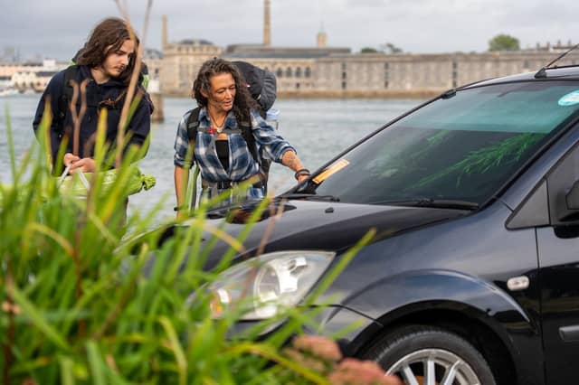 Four cars are being transformed into tidal instruments for a Plymouth art project