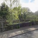 The footbridge at Newton Abbot which is due to be removed