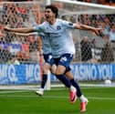 Goal celebrations for Oliver Irow