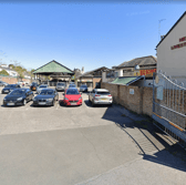 Two pedestrians were injured in a collision at Newton Abbot’s Cattle Market car park