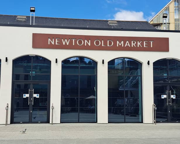 The new Newton Abbot market building