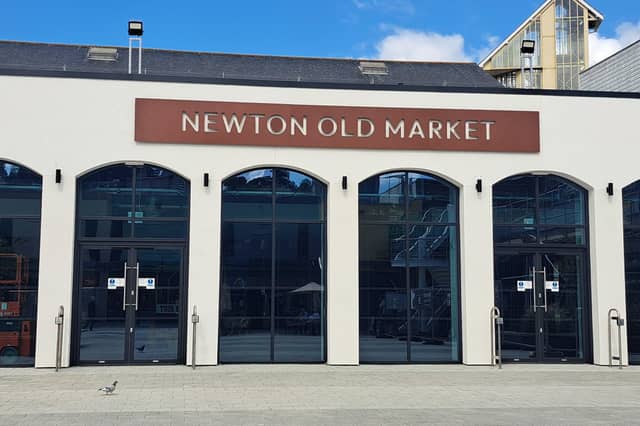 The new Newton Abbot market building