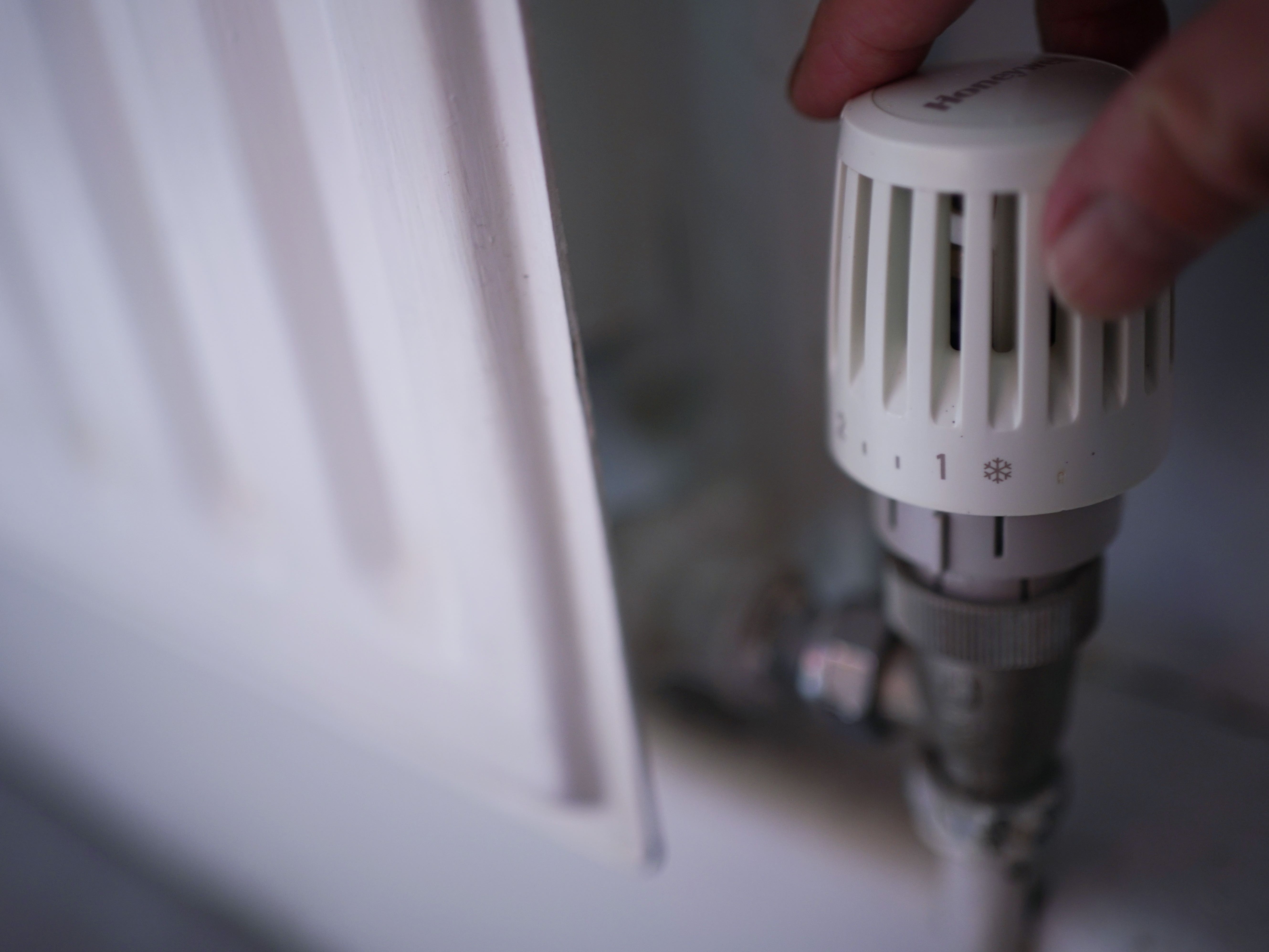 A general view of a domestic radiator room thermostat