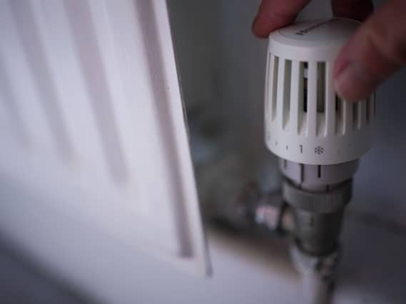 A general view of a domestic radiator room thermostat