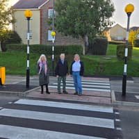 New footpath and zebra crossing improve school safety in Okehampton