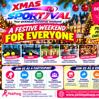 Pickleball festival serves up a festive sporting weekend in Okehampton