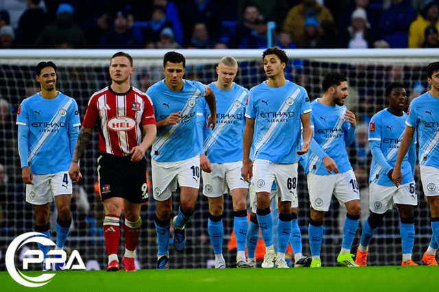 Exeter were defeated 10-1 by Manchester City in last year's FA Cup Third Round